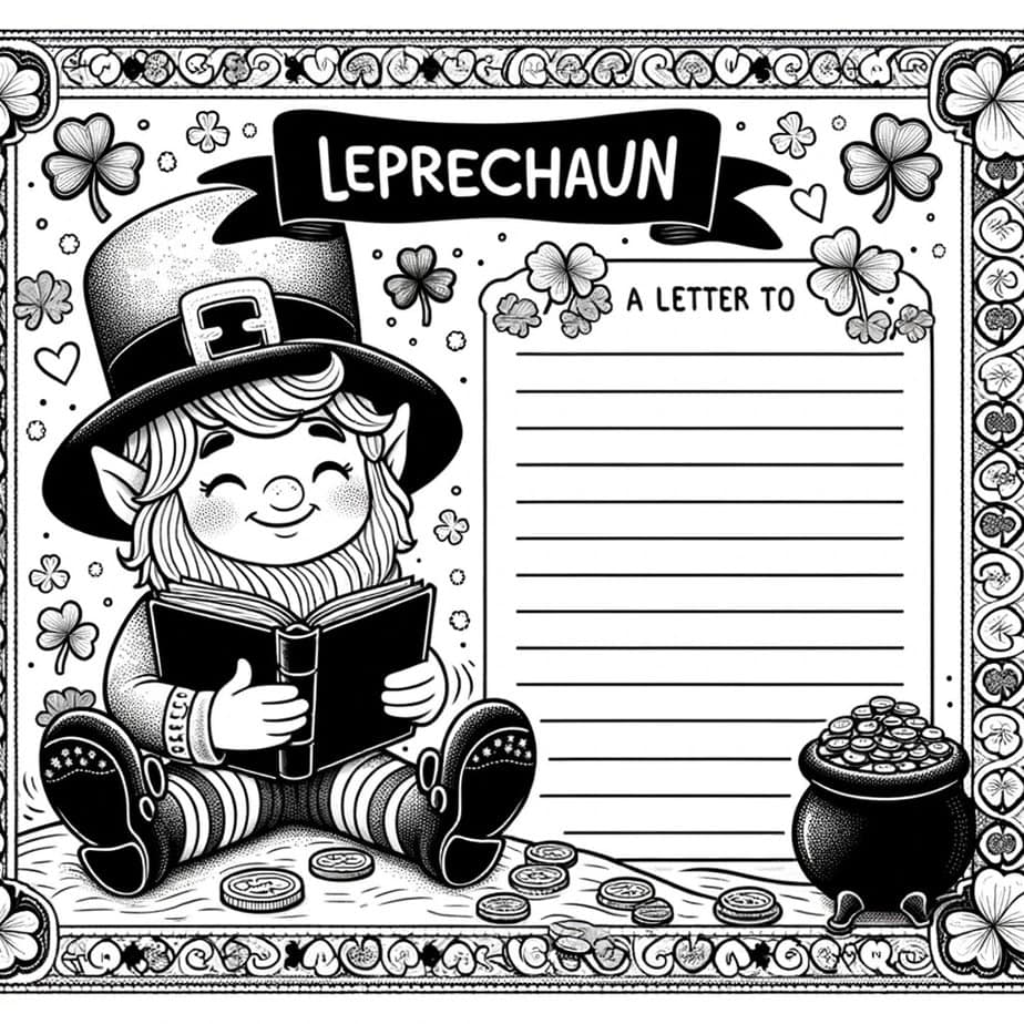 Printable Leprechaun Trap Letter